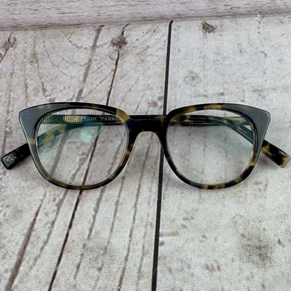 Warby Parker Chelsea 252 Eyeglasses Frames Brown Tortoise 48-19-145